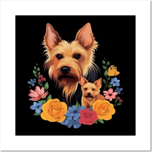 Australian Terrier Mothers Day Posters and Art